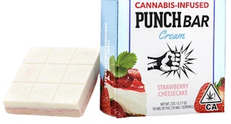 STRAWBERRY CHEESECAKE CREAM | PUNCHBAR | 100MG