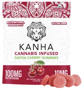 Kanha - SATIVA CHERRY GUMMIES | 100MG