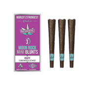 GRAPE | MOON ROCK | MINI BLUNT 3PK |  2.1G INDICA