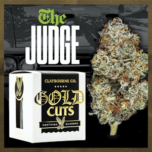 Claybourne - THE JUDGE | GOLD CUTS | 3.5G INDICA