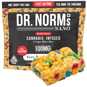 Dr norms - VERY BERRY CRUNCH RICE KRISPY | 100MG