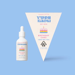 Yummi karma - BIRTHDAY CAKE | THC TINCTURE | 1000MG | HYBRID