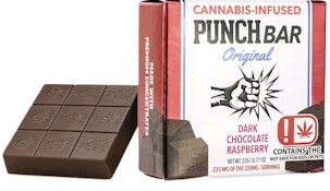 DARK CHOCOLATE RASPBERRY | SOLVENTLESS | PUNCHBAR | 100MG