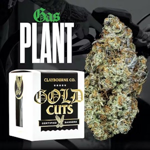 Claybourne - GOLD CUTS | GAS PLANT | 3.5G INDICA