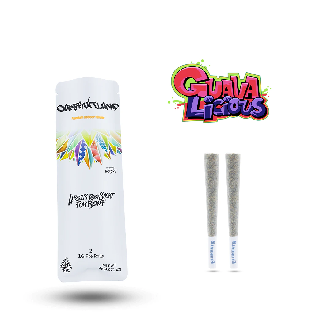 Oakfruitland - GUAVALICIOUS | DUAL 2PK | 2G | HYBRID Main Image