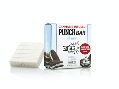 Punch - COOKIES N CREAM | SOLVENTLESS | PUNCH BAR | 100MG