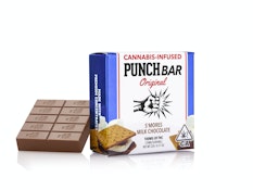 SMORES MILK CHOCOLATE PUNCH BAR | 100MG