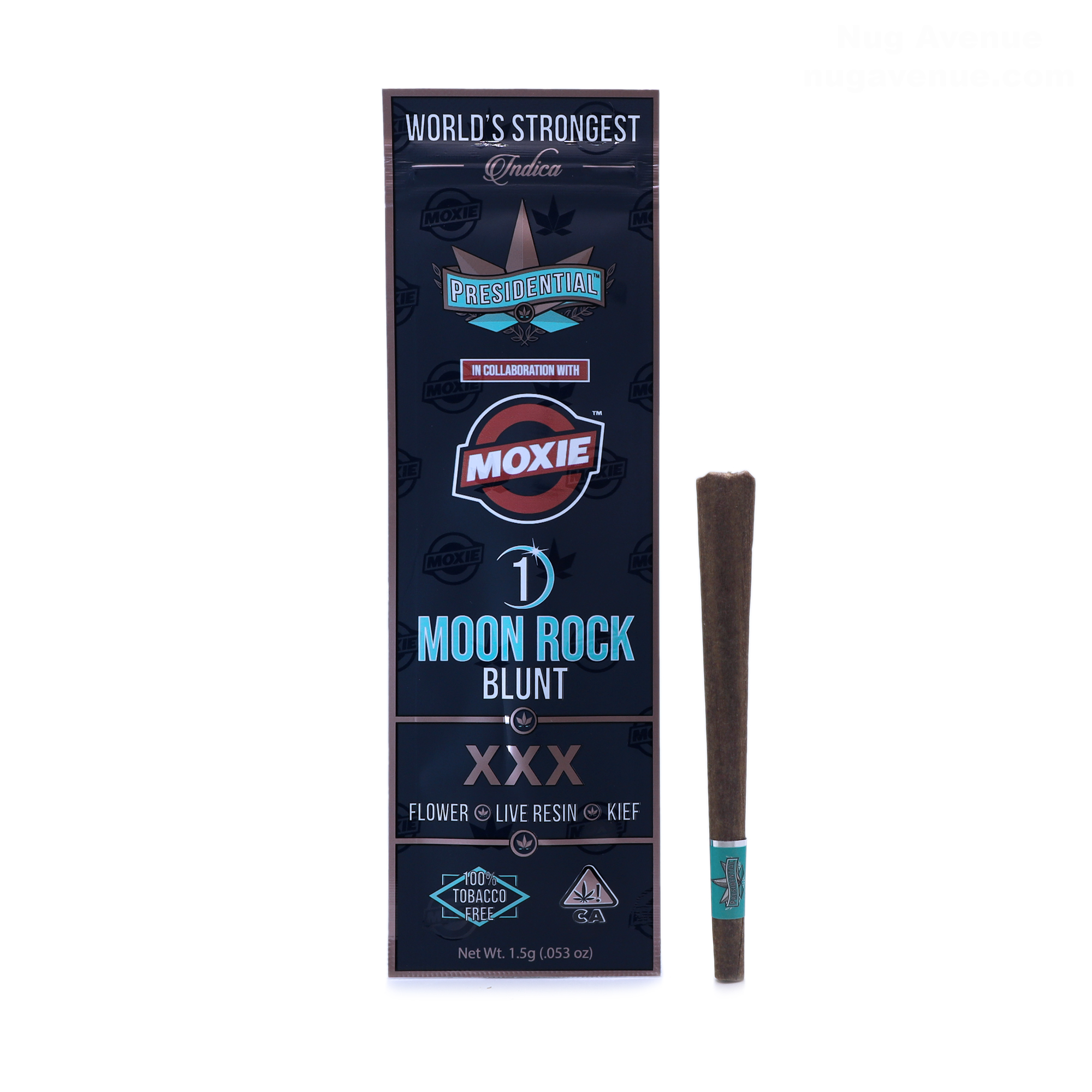 XXX | MOONROCK BLUNT | 1.5G INDICA - Beverly Hills Cannabis Dispensary |  HerbNJoy
