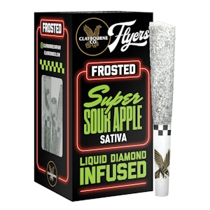 Claybourne - FLYERS | SUPER SOUR APPLE | FROSTED INF | 5PK SATIVA