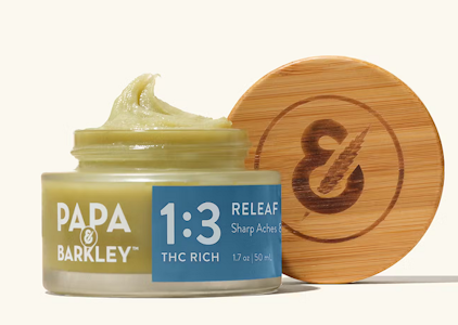 Papa & barkley - RELEAF BALM | THC RICH 1:3 | 50ML