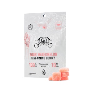 Heavy hitters - SOUR WATERMELON | 10PK | GUMMIES | 100MG