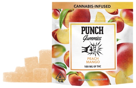 Punch - PEACH MANGO | GUMMIES | 100MG