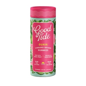 Good tide - GUAVA | ROSIN | GUMMIES | 10PK | 100MG HYBRID
