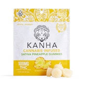 SATIVA | PINEAPPLE GUMMIES | 100MG