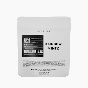 Stiiizy - WHITE | RAINBOW MINTZ | 3.5G HYBRID